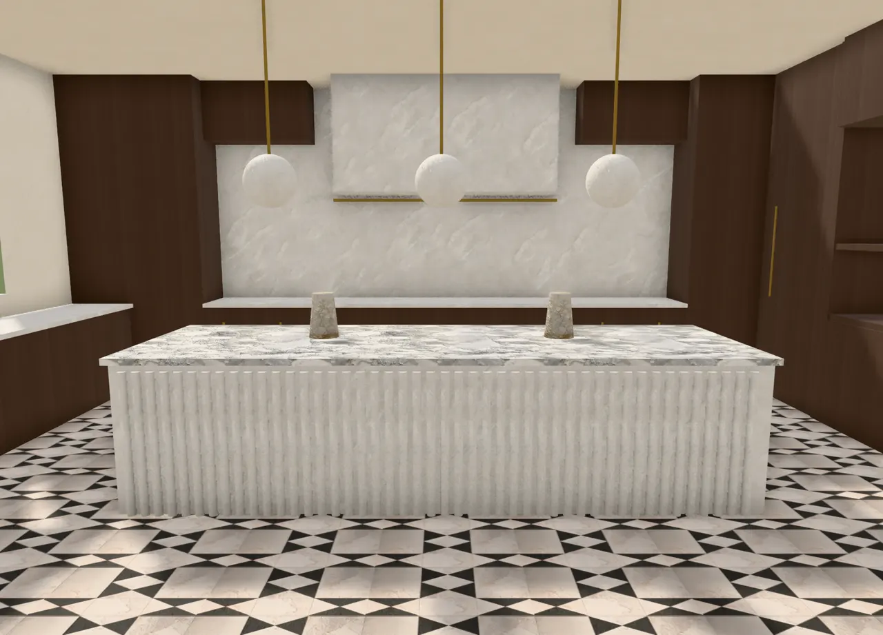 The kitchen, in Pncyl
